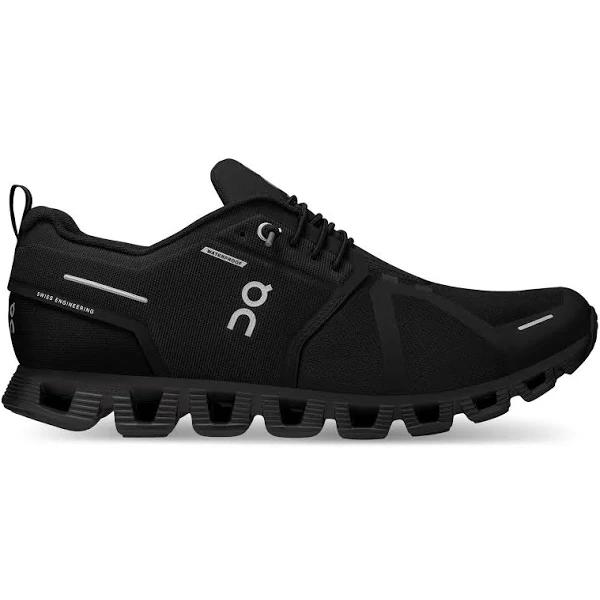 On Cloud 5 Waterproof All Black, Mens, Size: 14