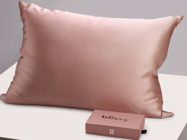 Blissy King 100% Mulberry Silk Pillowcase Rose Gold