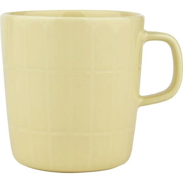 Marimekko Oiva / Tiiliskivi Mug 4 DL Butter Yellow Onesize