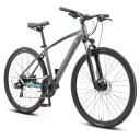 Progear Sierra 700*17" Hybrid Bike in Graphite