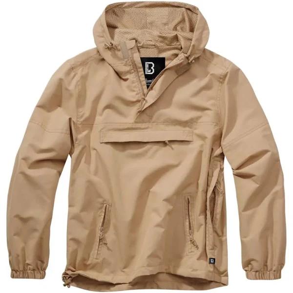 Brandit - Summer Windbreaker Pull-Over Wind Jacket Beige 4XL