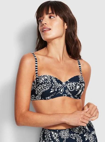 Seafolly | Womens Folklore Bustier Bra