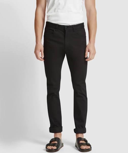 Oxford Otis Organic Cotton Casual Pants in Black 82