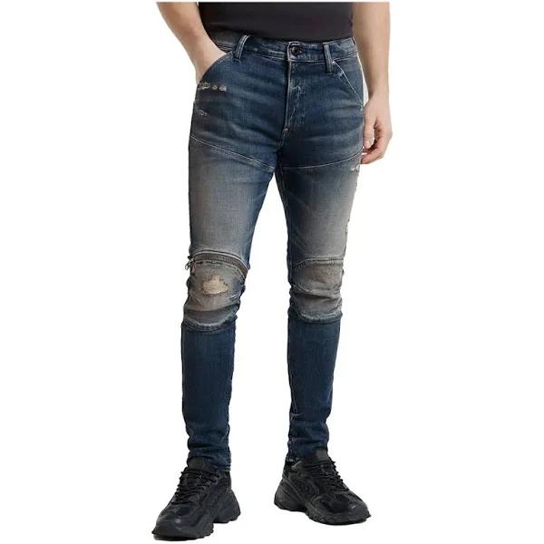 G-Star 5620 3D Zip Knee Skinny Jeans Blue 27 / 30 Man