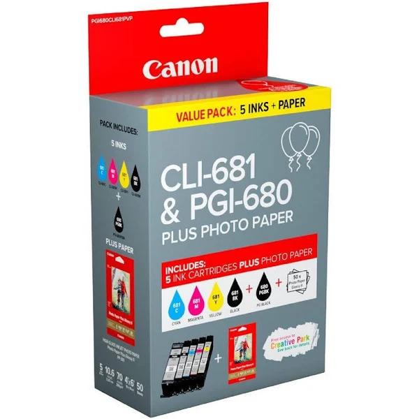 Canon CLI-681 Creative Media Ink Value 5 Pack