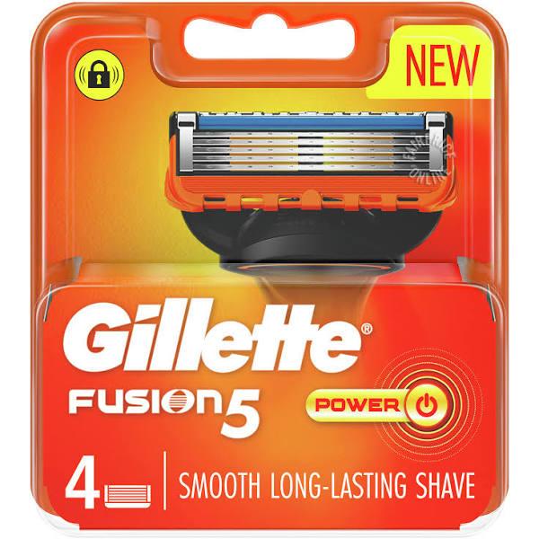 Gillette Fusion Power Razor Blades 4 Pack