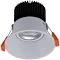 Domus Lighting DEEP-90 Round Deepset 13W Recessed Dimmable LED IP40 Downlight - White 3000K