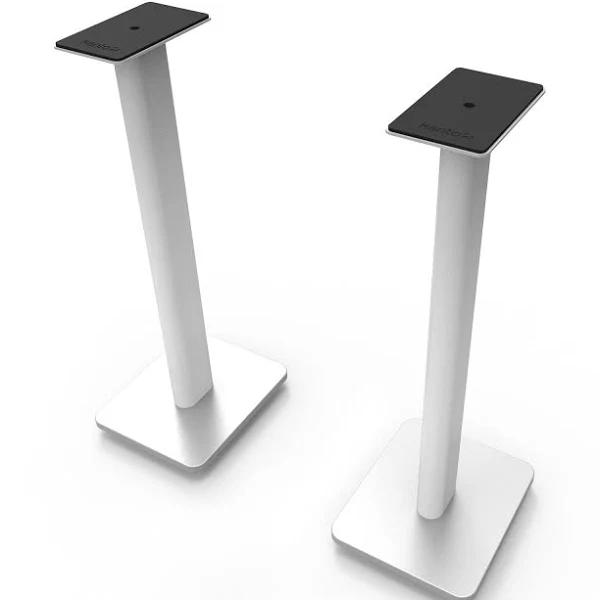 Kanto SP26PLW 26" Tall Bookshelf Speaker Floor Stands - Pair, White