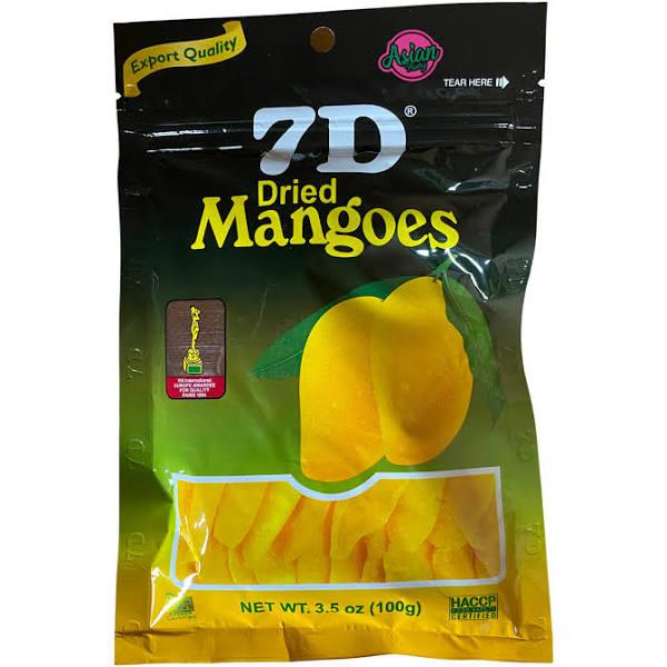 7D Dried Mangoes 100 G