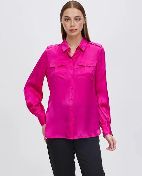 Oriana Silk Shirt - 6 - David Lawrence