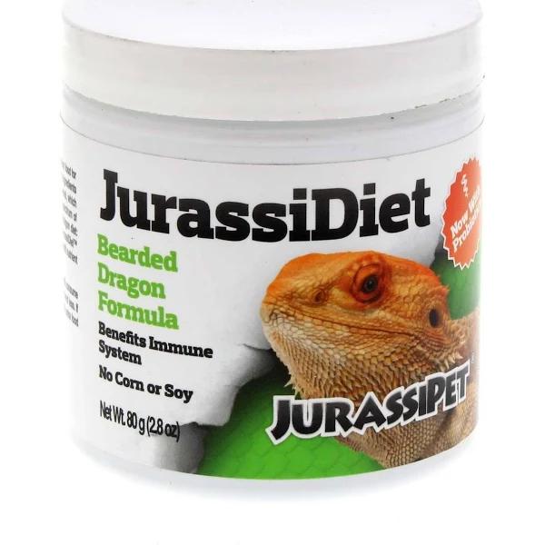 JurassiDiet Bearded Dragon Formula With Probiotics, 80g