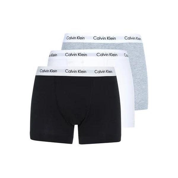 Calvin Klein 3-Pack Trunks White