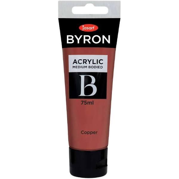 Jasart Byron Acrylic Paint 75ml Copper