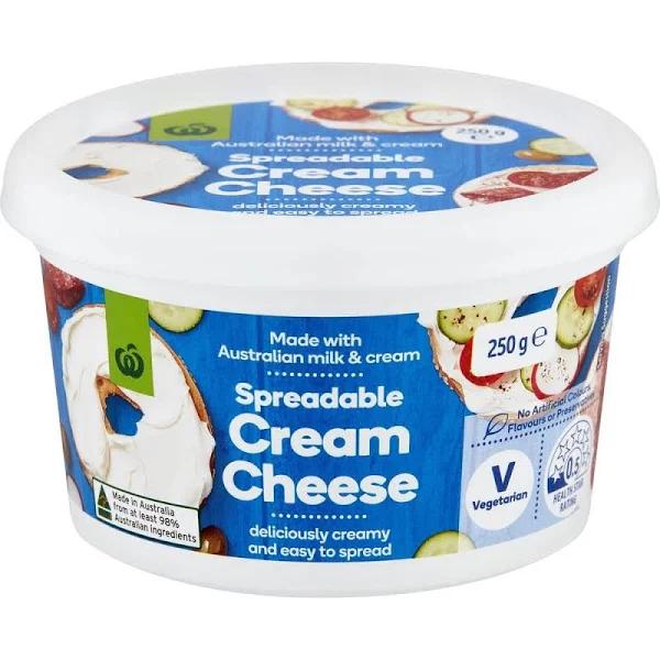 Woolworths Cream Cheese 250g