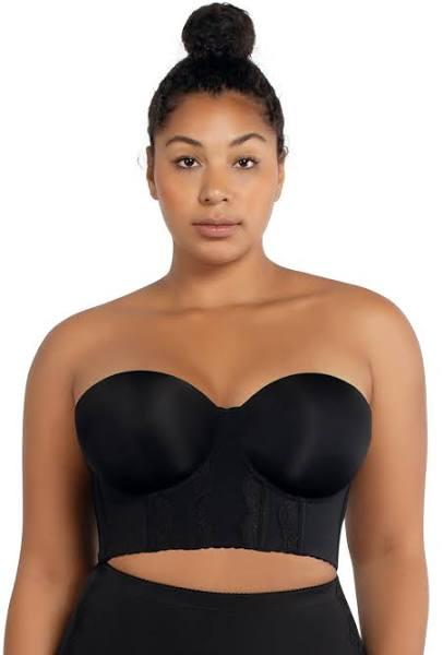 Parfait Elissa Seamless Padded Longline Strapless Bra - Black - 18C