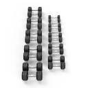 1-10kg Rubber Hex Dumbbell Set - AfterPay & zipPay Available