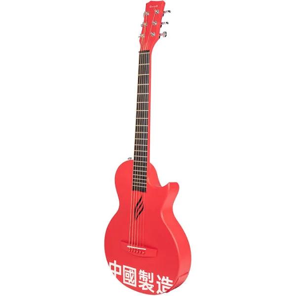 Enya Nova Go 35" Acoustic Smart Guitar - AI Version - Red