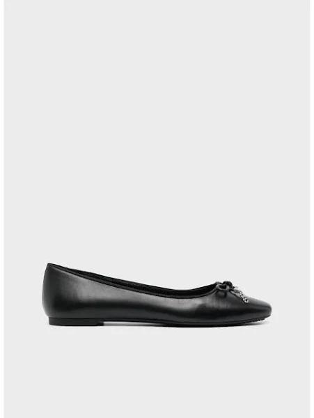 Michael Kors Nori Black Ballet Flat