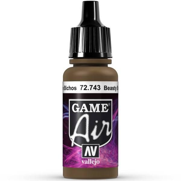 Vallejo Game Air - Beasty Brown 17 ml