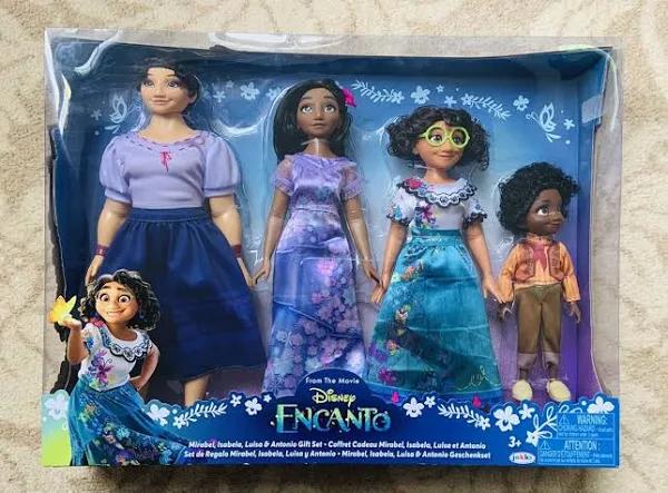 Disney Encanto Mirabel, Isabela, Luisa and Antonio Gift Set 3+