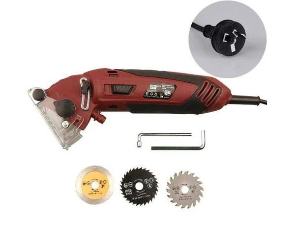 400W Multifunctional Metal Saw Electric Saw Cutting Machine Handheld Electric Saw, Specification:AU Plug