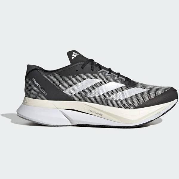 Adidas Adizero Boston 12 Running Shoes - Core BLACK/FTWR White/Carbon