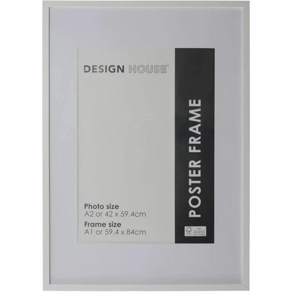 Design House A1 Poster Frame - White