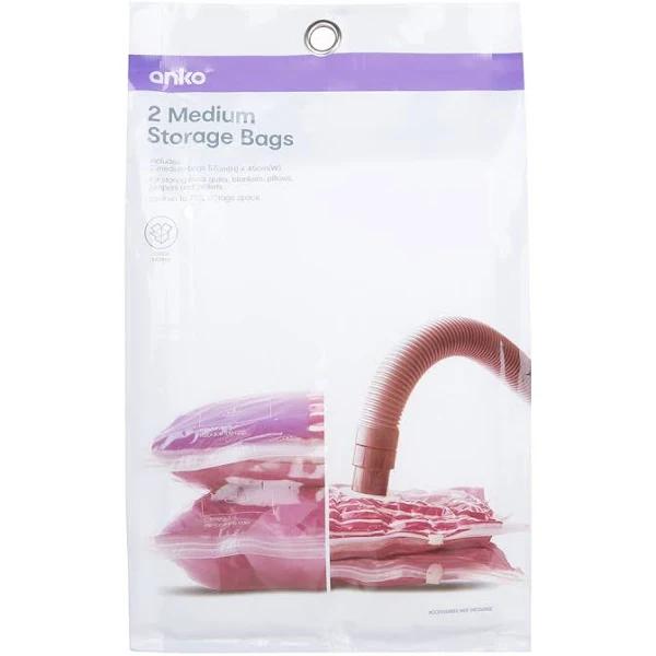 Kmart Storage Bags-Medium, Set of 2