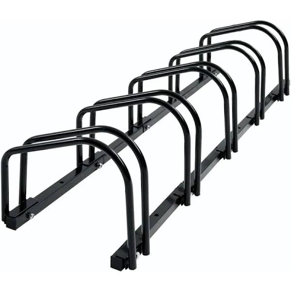 5 Bikes Stand Bicycle Bike Rack Floor Parking Instant Storage Cycling Portable