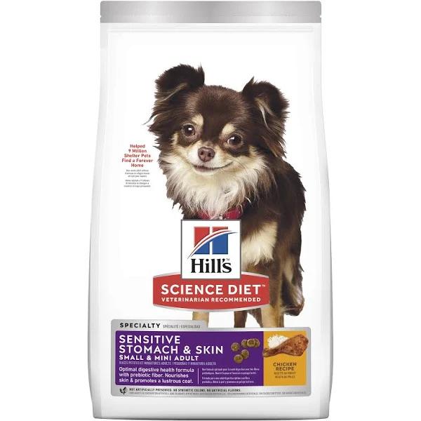 Hill's Science Diet Adult Sensitive Stomach & Skin Small & Mini Dry Dog Food 1.81kg