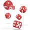 Oakie DOAKIE Dice D6 16 mm Translucent - Red (12)