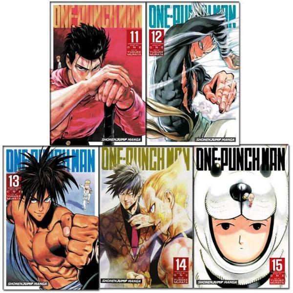 One-Punch Man Volume 11-15 Collection 5 Books Set (Series 3)