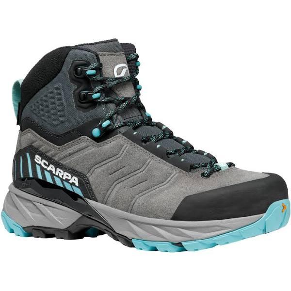 Scarpa Womens Rush Trek GTX Boots Midgray/aqua