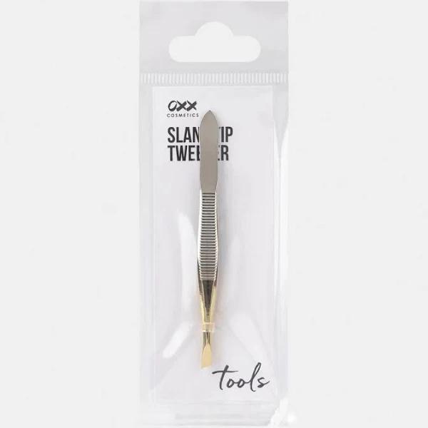 Kmart Gold Look Plated Slant Tip Tweezers