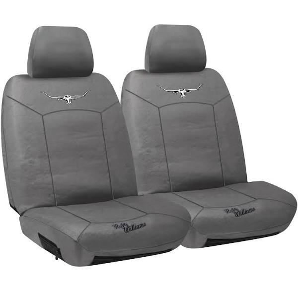 RM Williams Canvas Seat Covers Grey 30