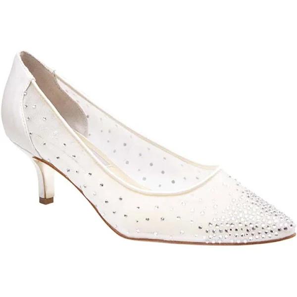 Alan Pinkus Spritz Cream Satin Pump Cream 6.5