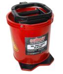 Sabco Professional Pro Mop - Cleaning bucket - 16 L - plastic - red