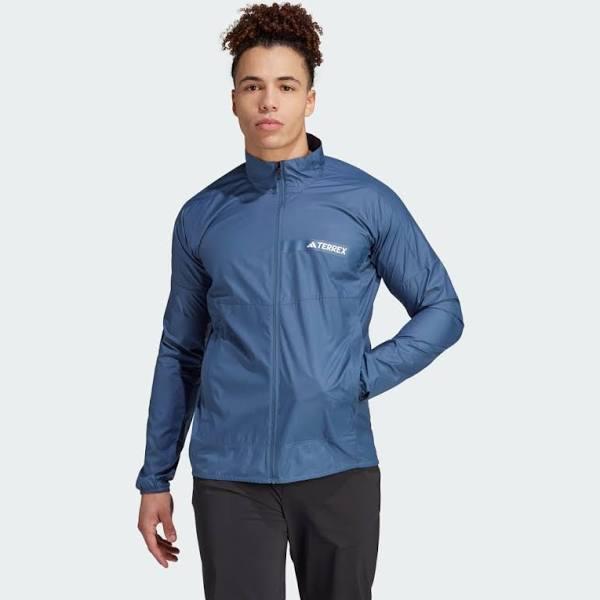 Adidas Terrex Mens Multi Windbreaker Blue XL