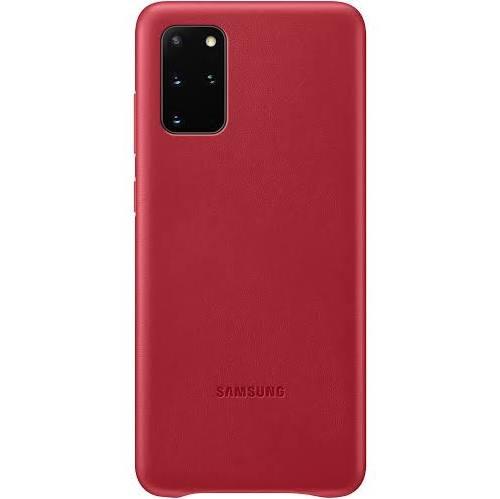 Samsung Galaxy S20+ Leather Cover - Red