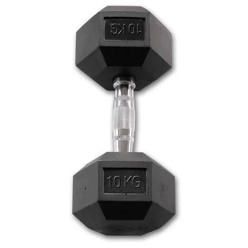 Body-Solid Rubber Coated Hex Dumbbell