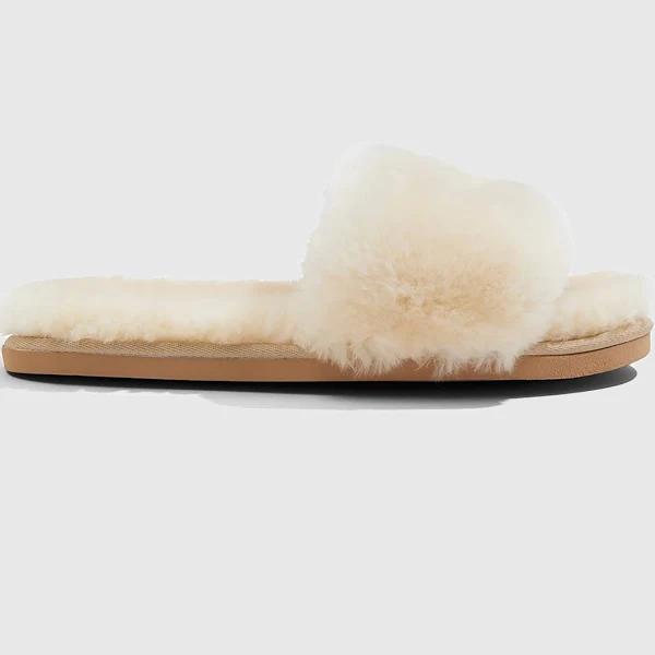 Country Road Australian Shearling Slide 35-36 Sand AU387567