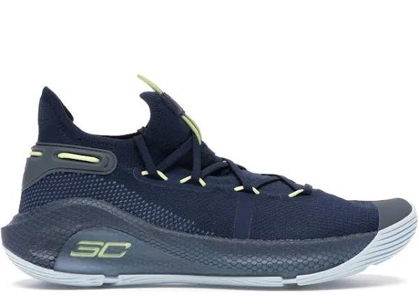 Under Armour Curry 6 Basketball Shoes Navy 11