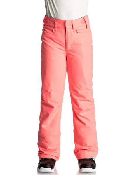 Roxy Backyard Girl Pant - Neon Grapefruit