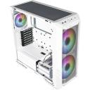 Cooler Master HAF 500 ARGB Mid-Tower E-ATX Case - White