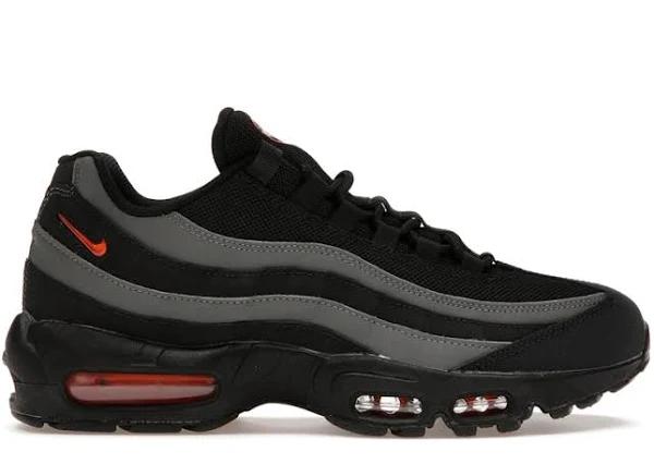 Nike Air Max 95 Black Grey Safety Orange