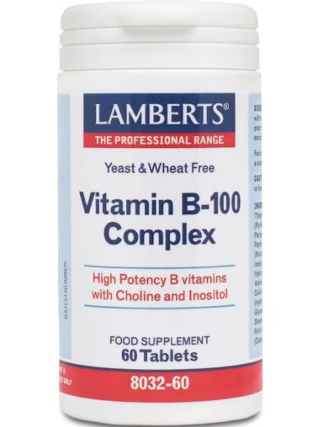 Lamberts Vitamin B-100 Complex 60