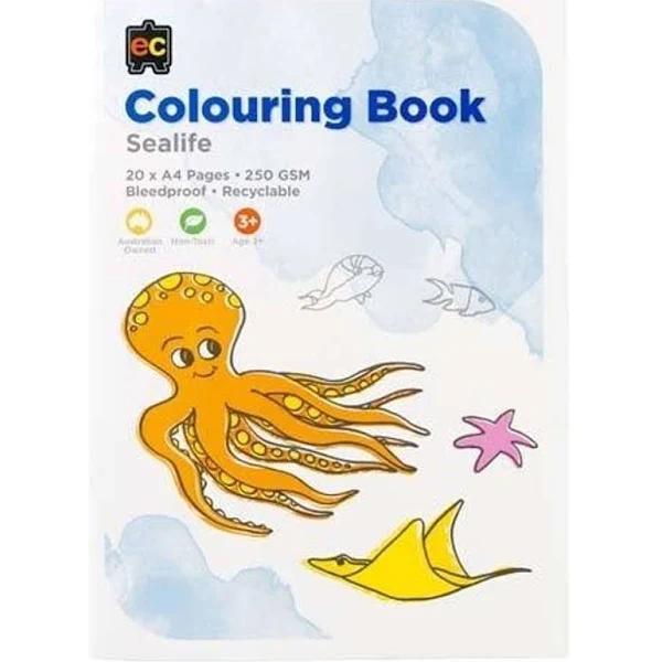 Colouring Book - Sea Life