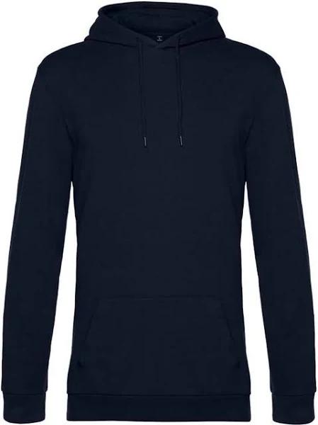 B&C Mens Hoodie Navy Blue XL Cotton Polyester Mens Hoodie