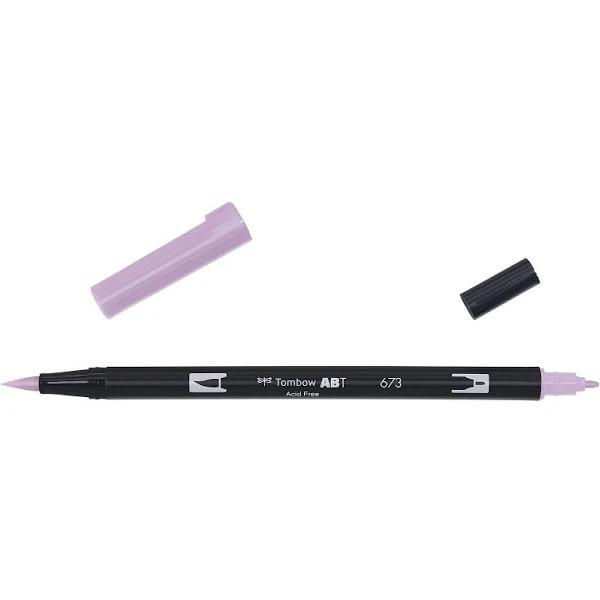 Tombow ABT 673 Dual Brush Pen - Orchid