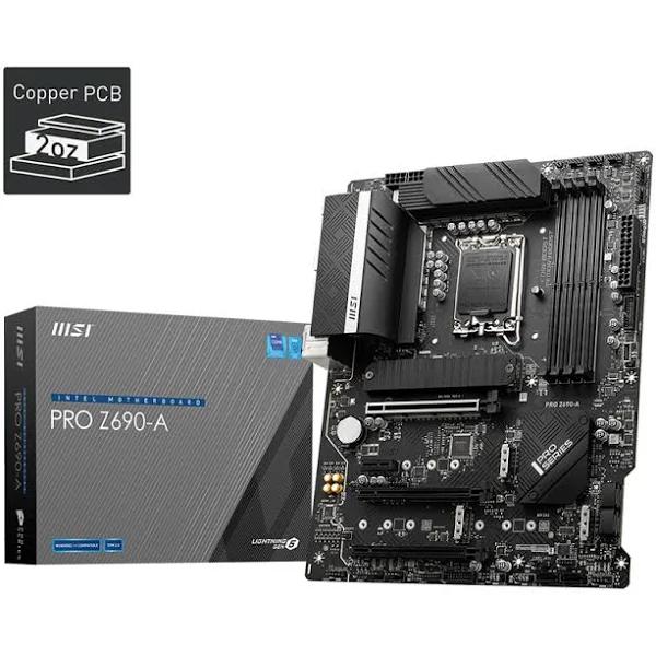 MSI Pro Z690-A Intel LGA 1700 ATX Motherboard